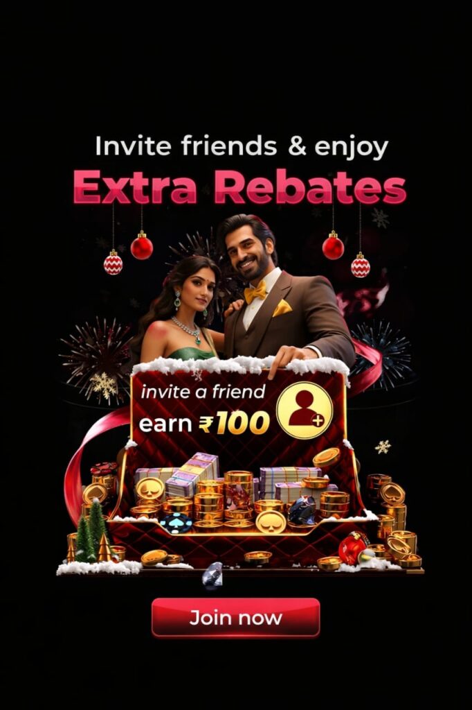 Invite friends and earn ₹100 extra rebates gaming referral offer BET3880